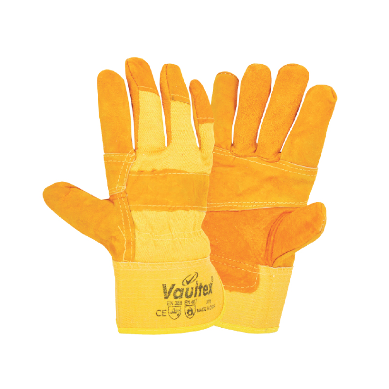 Leather rigger gloves
