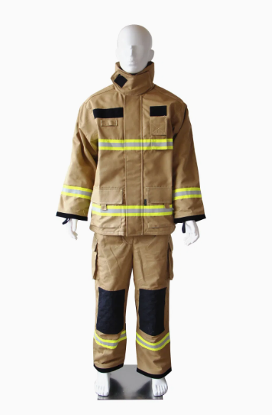 Flame Retardant Firefighting Suit Protective with Nomex IIIA Aramid Fabric Brand