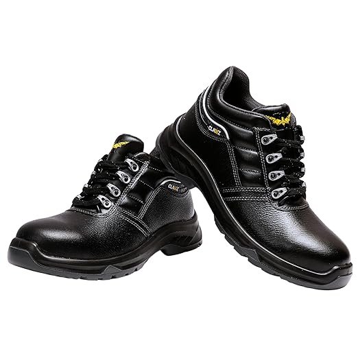 Hillson Clawz CL-04 Men’s Safety Shoes | Steel Toe, Oil & Water Resistant, Comfortable Industrial Footwear 