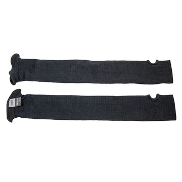 DuPont Kevlar Arm Sleeve with Thumb Hole, Black