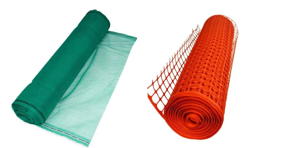 Barrier fence Safety net