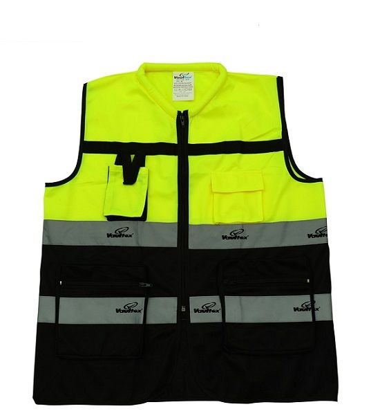 Vaultex DHT Half Sleeve Executive Fabric Vest With 4 Pockets